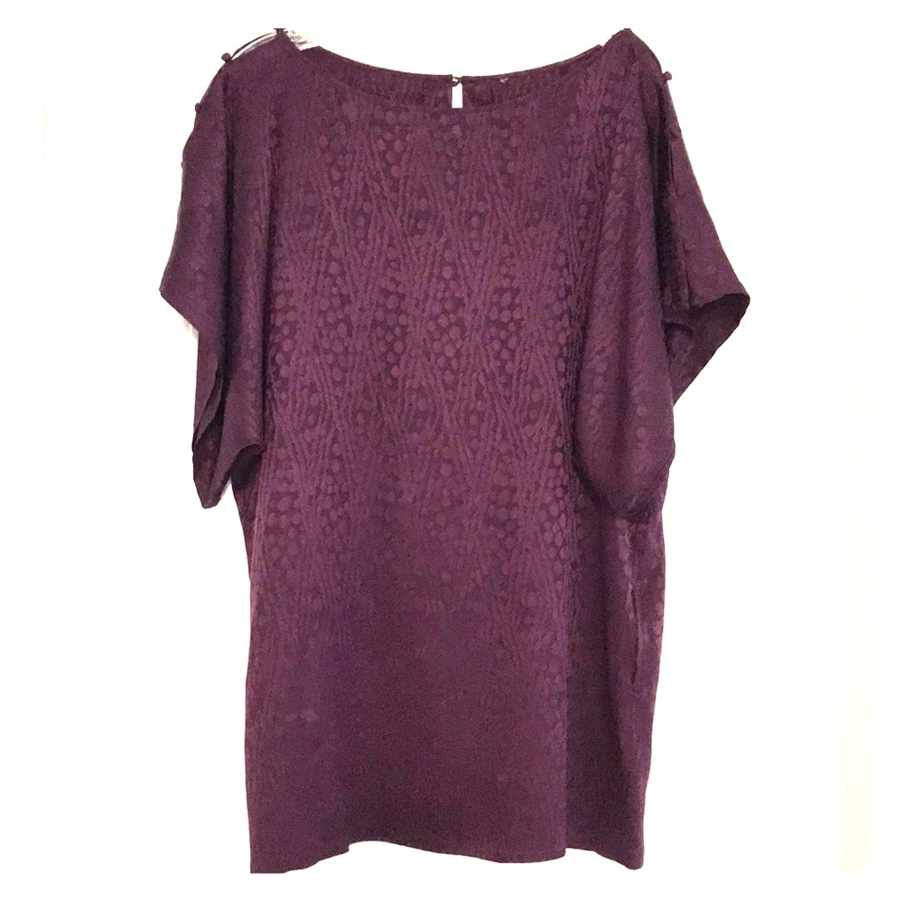 Bebe Purple Shirt Dress